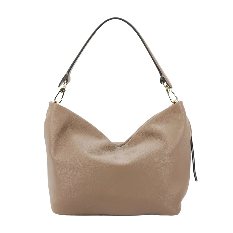 Abro Crossbodytas Hobo Bag Ebony aus Leder braun(Image 6)