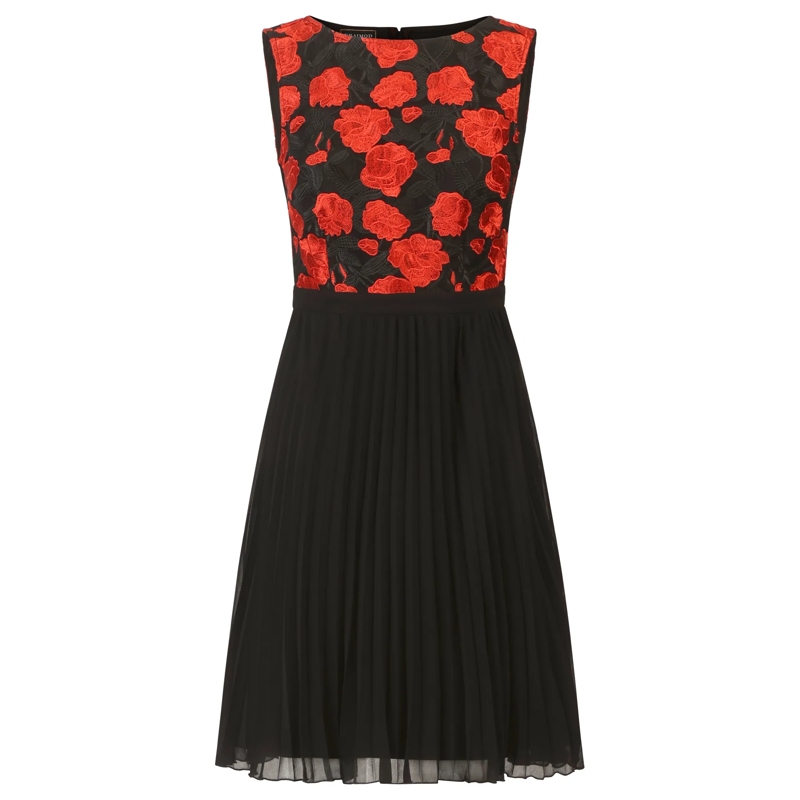 Kraimod Midikleid Cocktailkleid rot