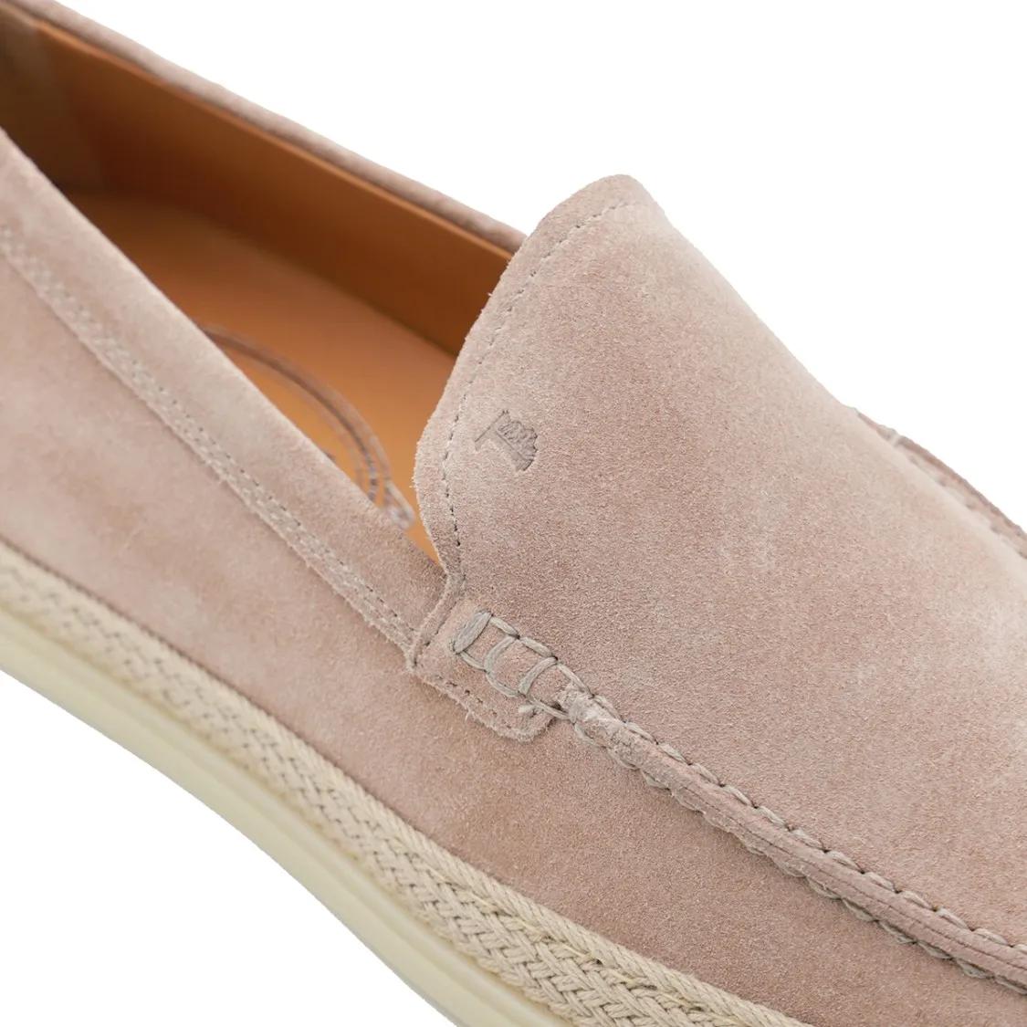 Thumbnail - Beige Leather Loafers - Gr. 36,5 (EU) - in Beige