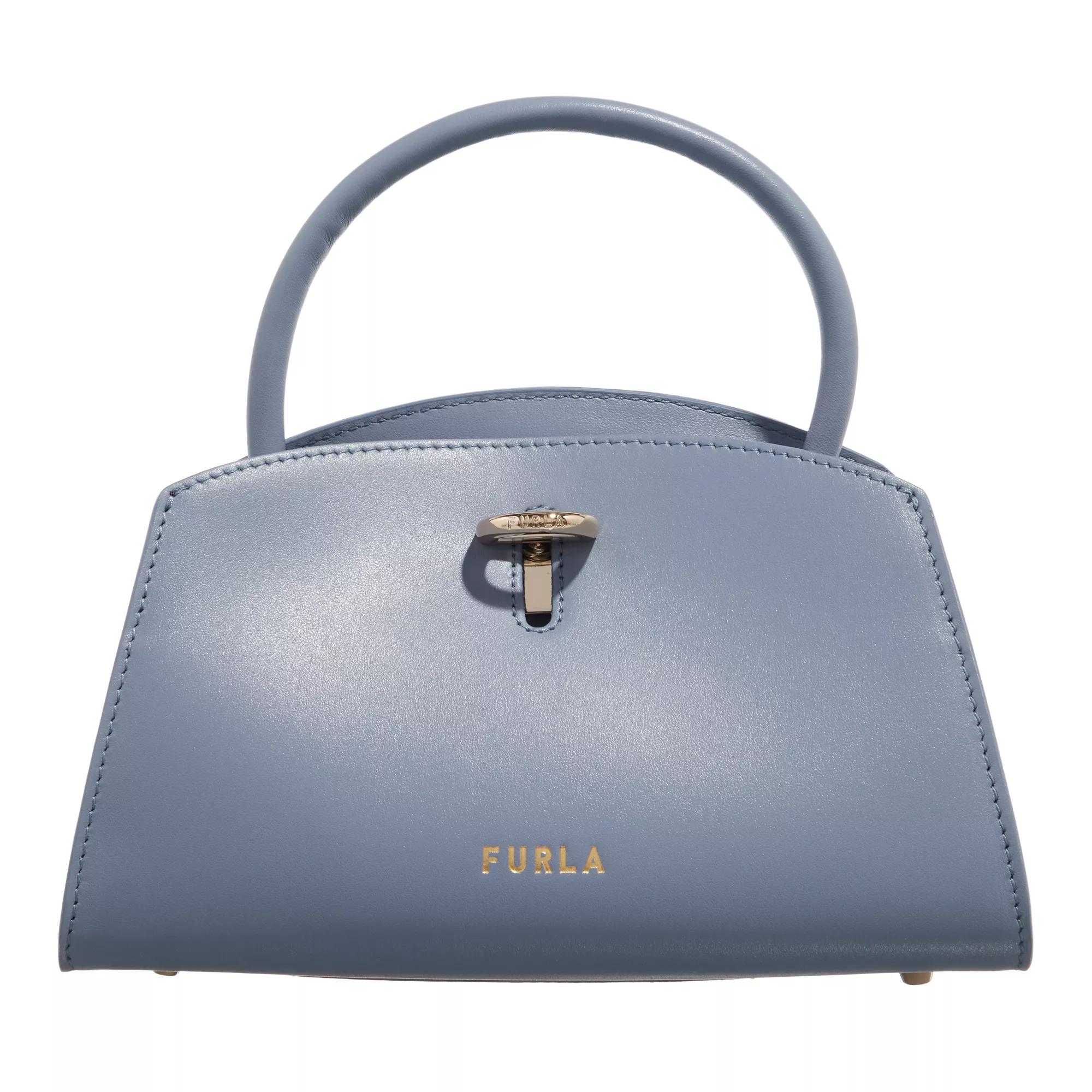 Furla Crossbody Bags - Furla Genesi Mini Tote - Gr. unisize - in Blau - für Damen