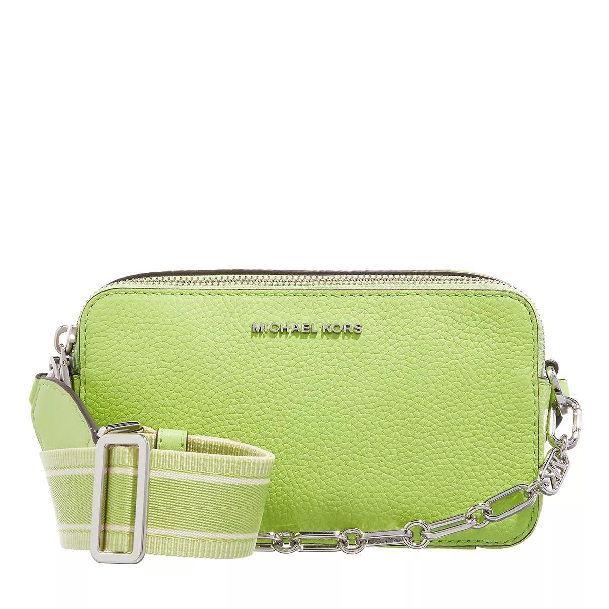 Michael Kors Jet Set Small Double-Zip Camera Crossbody Bag