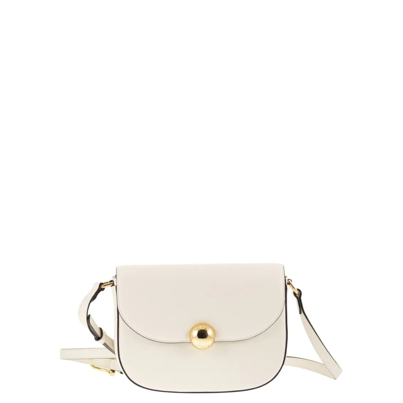 Furla Schultertasche Moonlight Saddle Bag With Iconic Sfera Logo Neutrals