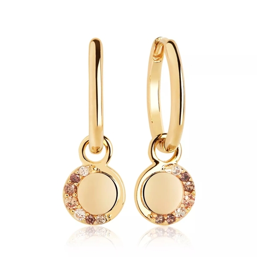 Sif Jakobs Jewellery Portofino Lungo Earrings Yellow Gold Ohrhänger