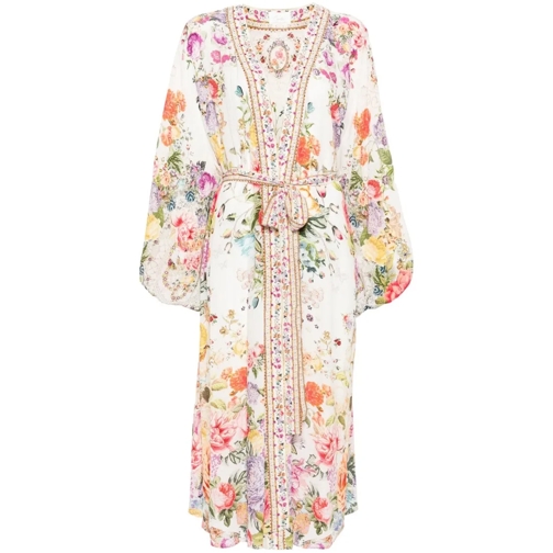 Camilla Kimono Sew Yesterday Multicolored Multicolor Robes midi