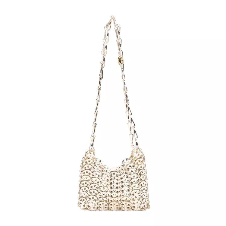 Paco Rabanne Shopper - 1969 Nano Light Gold Brass Pochette - für Damen