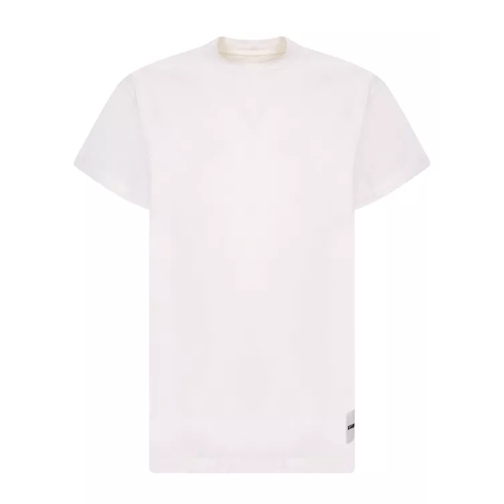 Jil Sander White Recycled Organic Cotton T-Shirt White T-shirts