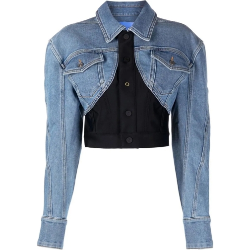 Mugler  Jackets Blue blau