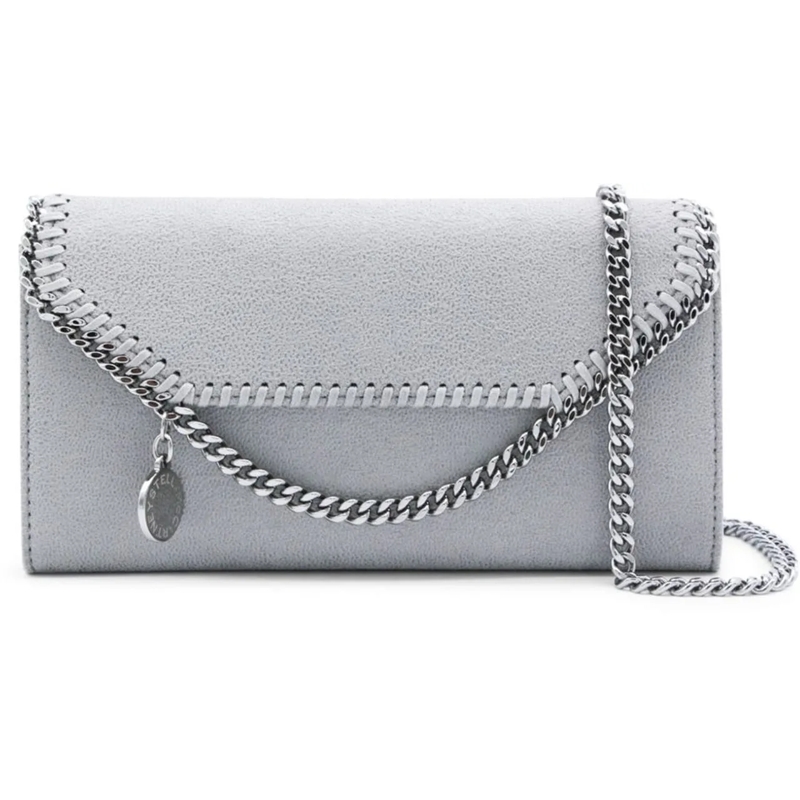 Stella McCartney Geldbörse Wallets Light Grey grau