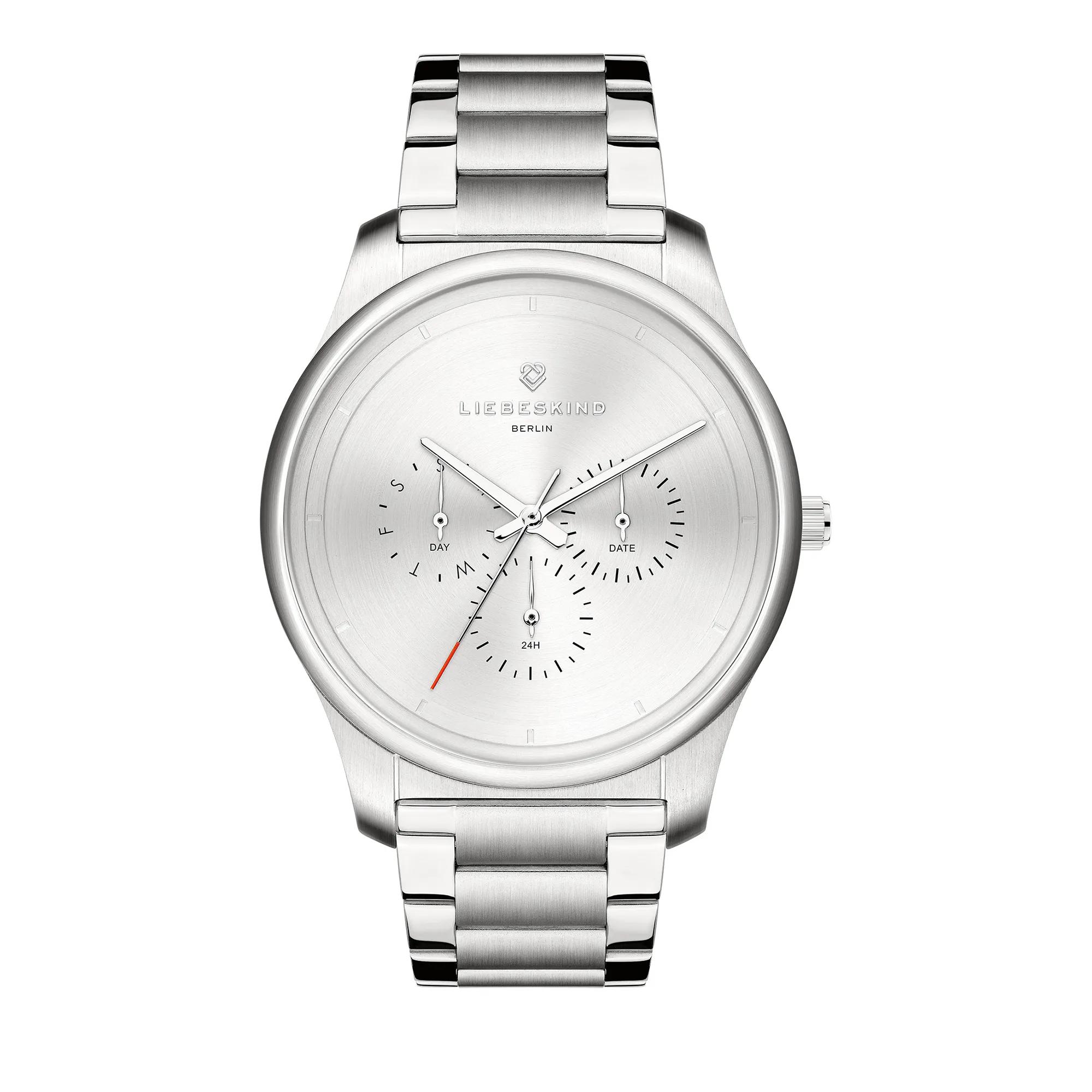 Liebeskind Berlin Uhren - Edelstahl Armbanduhr - Gr. unisize - in Silber - für Damen und Herren