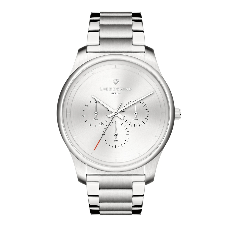 Liebeskind Berlin Automatikuhr Edelstahl Armbanduhr silber