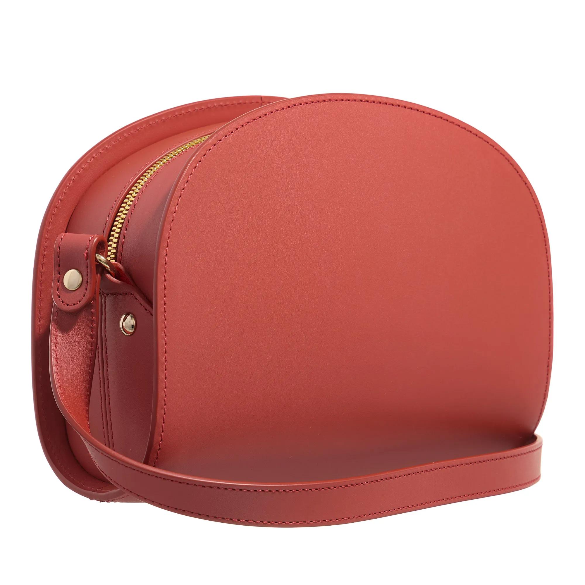 A.P.C. Crossbody bags Sac Demi-Lune in rood