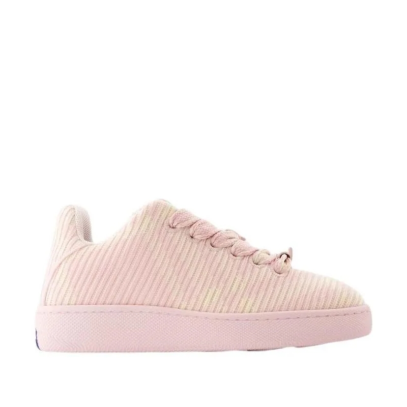 Burberry Low-Top-Sneaker Lf Box Knit Sneakers - Synthetic - Pink Neutrals