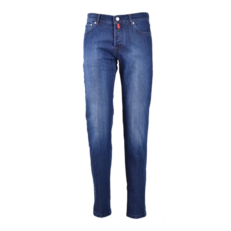 Kiton Jeans Denim Jeans Blue