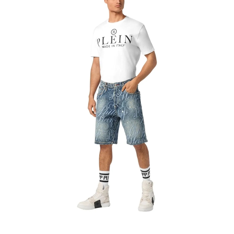Philipp Plein Shorts Shorts blau(Image 2)