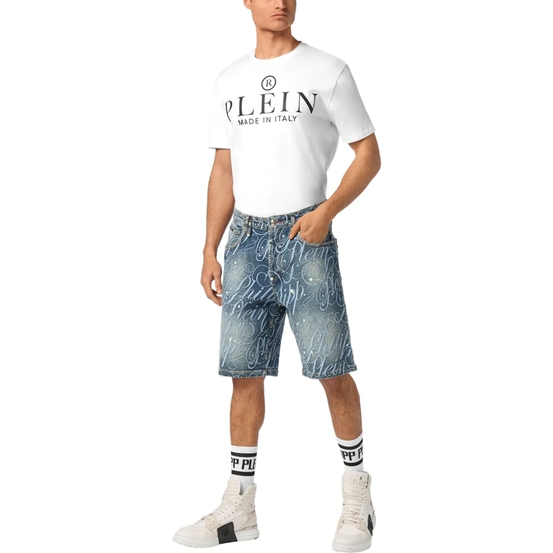 Philipp Plein Shorts Shorts blau(Image 4)