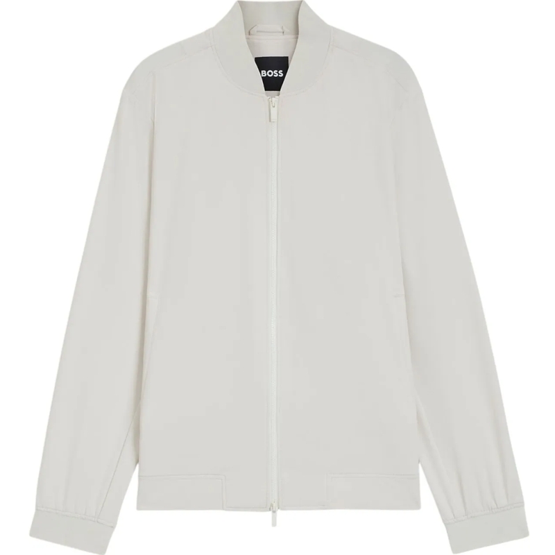 Boss Daunenjacke Heren Jas weiß