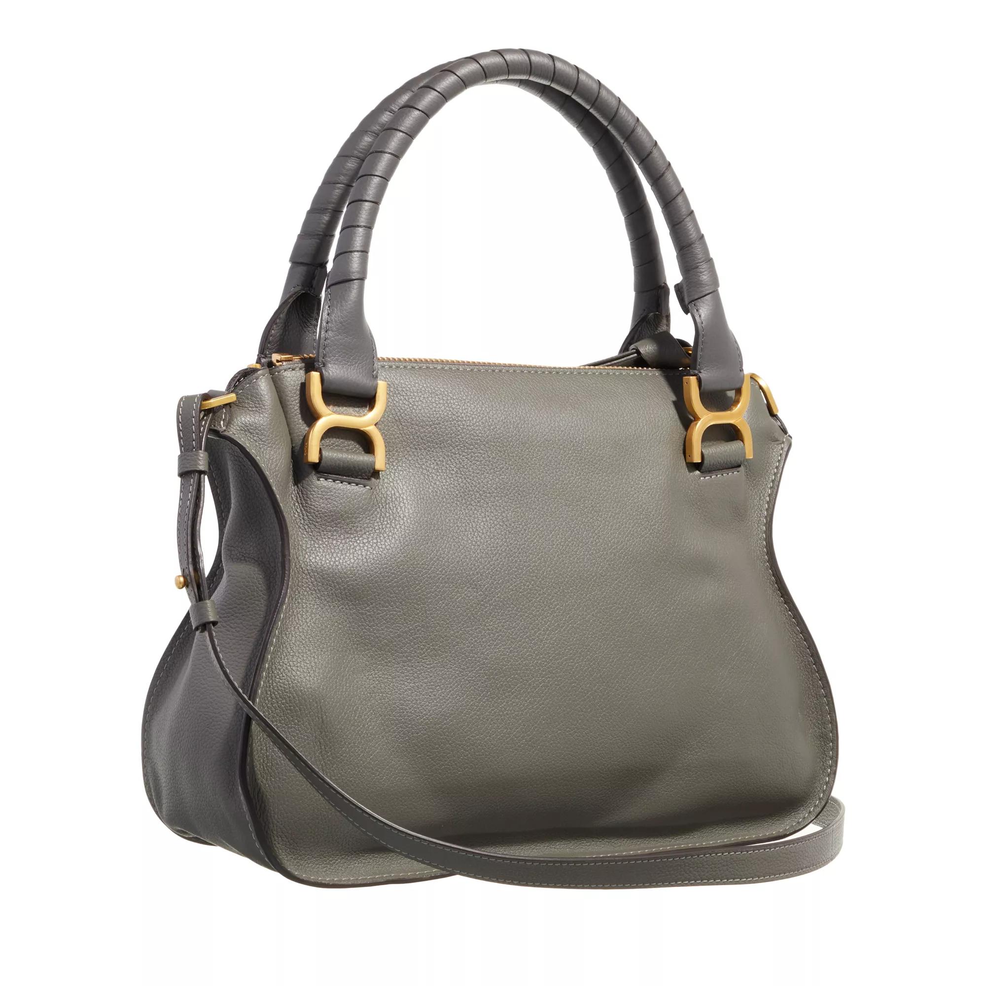 Chloé Crossbody bags Marcie Medium Shoulder Bag in grijs