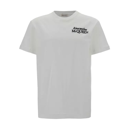 Alexander McQueen White Cotton T-Shirt White 