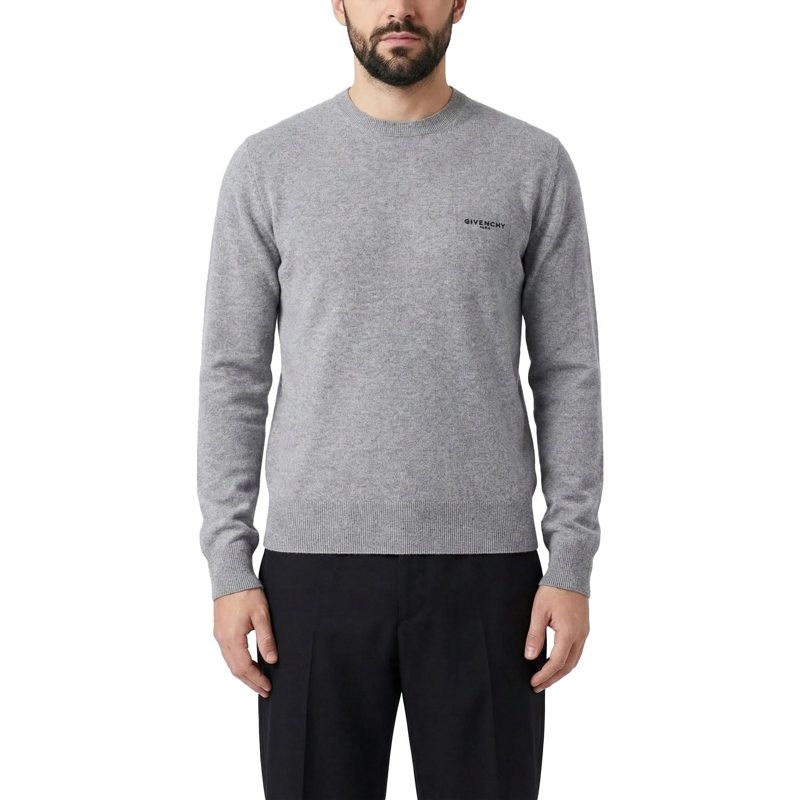 Givenchy Pullover Pullover aus Wolle & Kaschmir grau(Image 2)