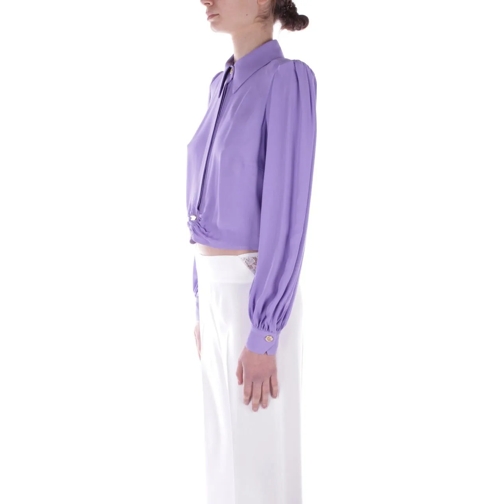 Elisabetta Franchi Blouses Shirts Purple lila