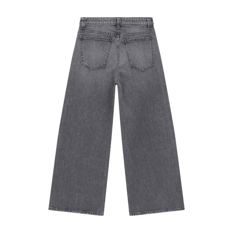 Khaite Jeans Wide-Leg Jeans Delina grau(Image 3)