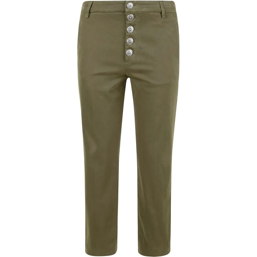 Dondup Broeken Trousers Green grün