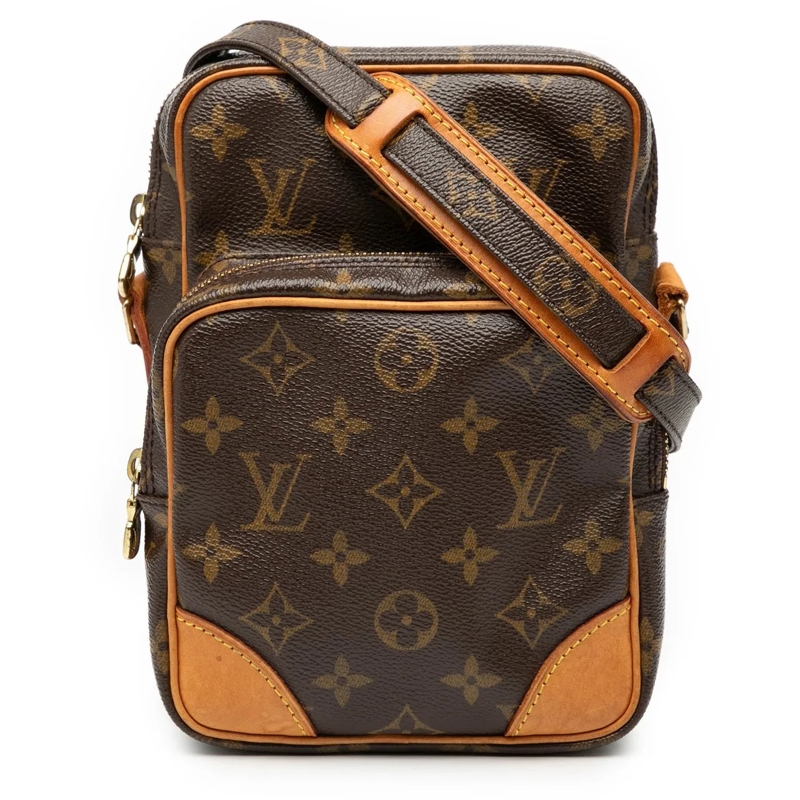 Louis Vuitton Schultertasche Monogram Amazone braun
