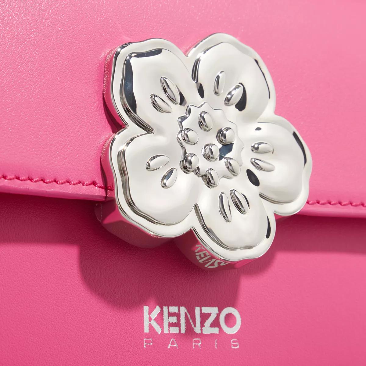 Kenzo pink online clutch