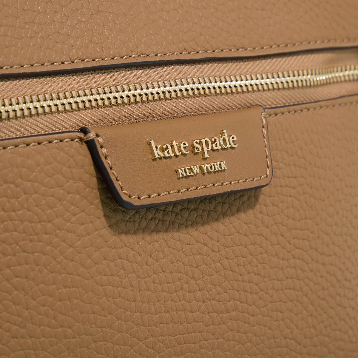 Thumbnail - Kate Spade New York Pochettes - Hudson Pebbled Leather Convertible Crossbody - Gr. unisize - in Braun - für Damen