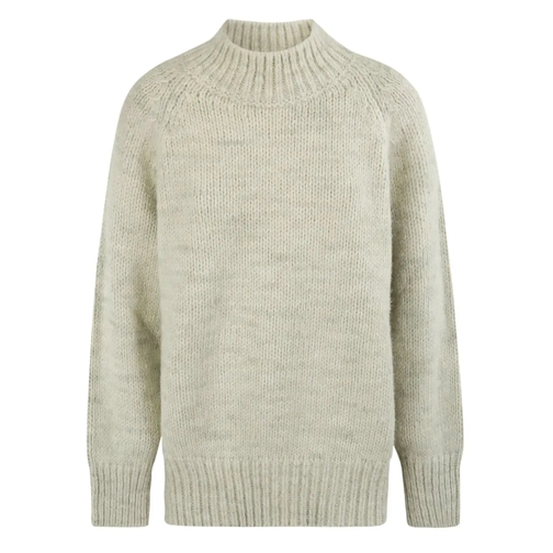 Maison Margiela Pull Women's Sweater In Alpaca Blend Green