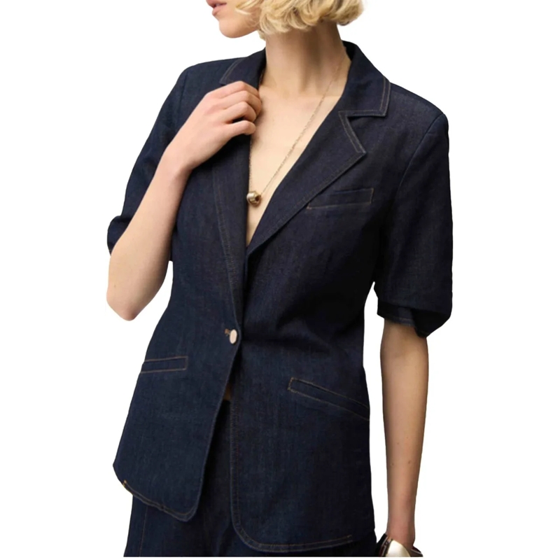 Joseph Ribkoff Trenchcoat Joseph Ribkoff Lds Jacket  Blauw 261968 blau(Image 2)