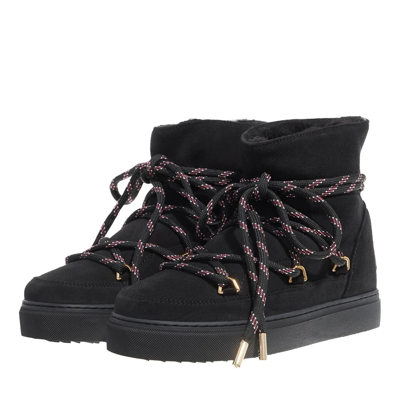 INUIKII Winterboots Jacquard Lace Black