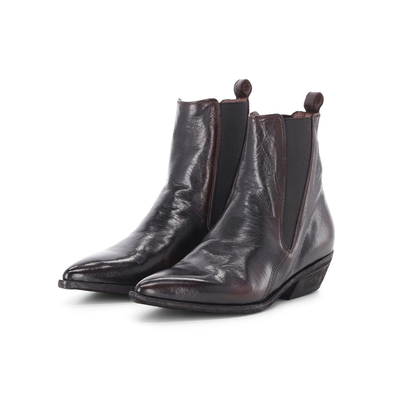 Officine Creative Chaussures à lacets Chelsea Boots Noelie rot
