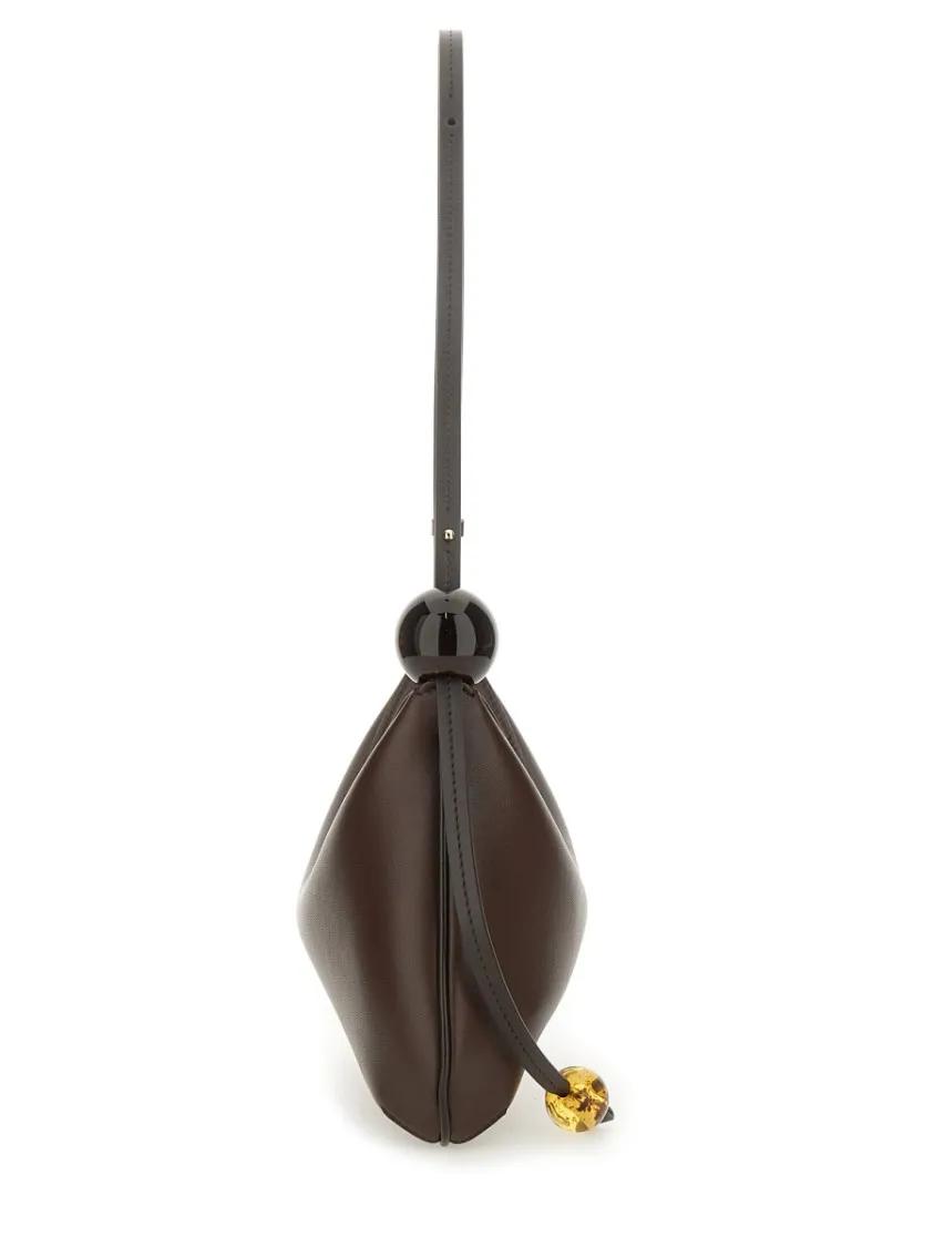 Jacquemus Hobo bags "Bisou Pearls" Large Bag in bruin
