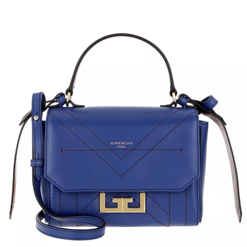 Givenchy Mini Eden Handle Bag Leather Egyptian Blue Crossbody Bag