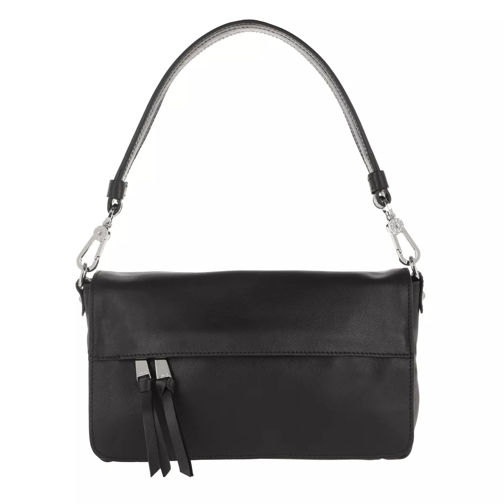 Abro Lotus SM Shoulder Bag Black/Nickel Crossbody Bag