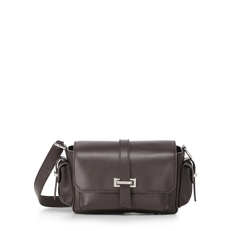 Hogan Crossbody Bag Kleine Flap Bag braun