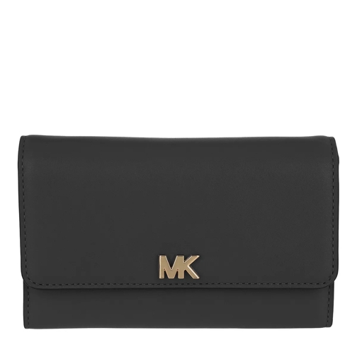 MICHAEL Michael Kors MD Multifunction Carryall Wallet Black Portafoglio con patta