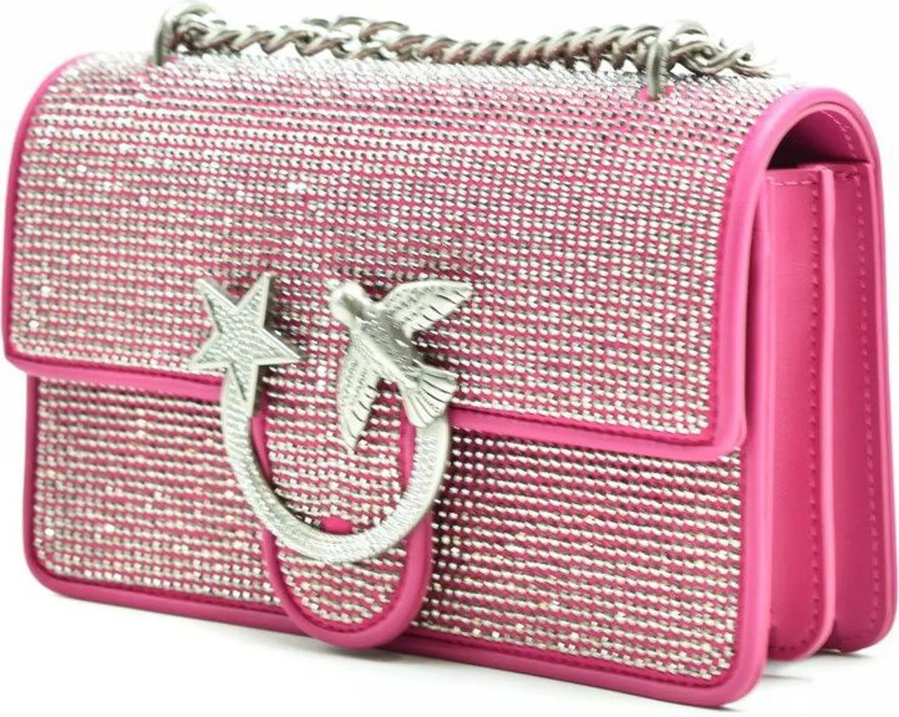 pinko Crossbody bags Shoulder Bags Pink in poeder roze