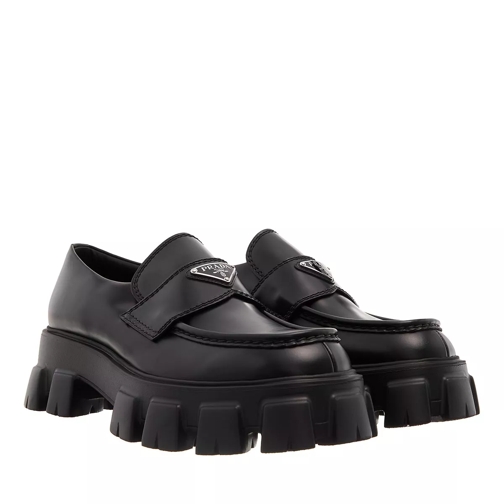 Prada Loafer Monolith Mocassins Black