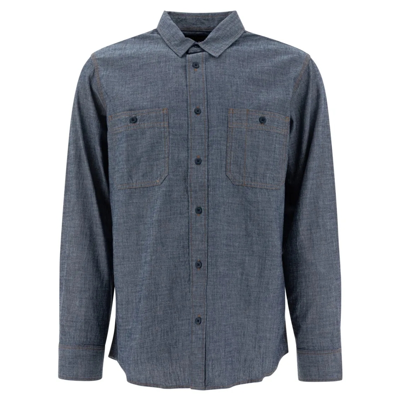 Filson Hemd "Chambray Cpo" Shirt Blue