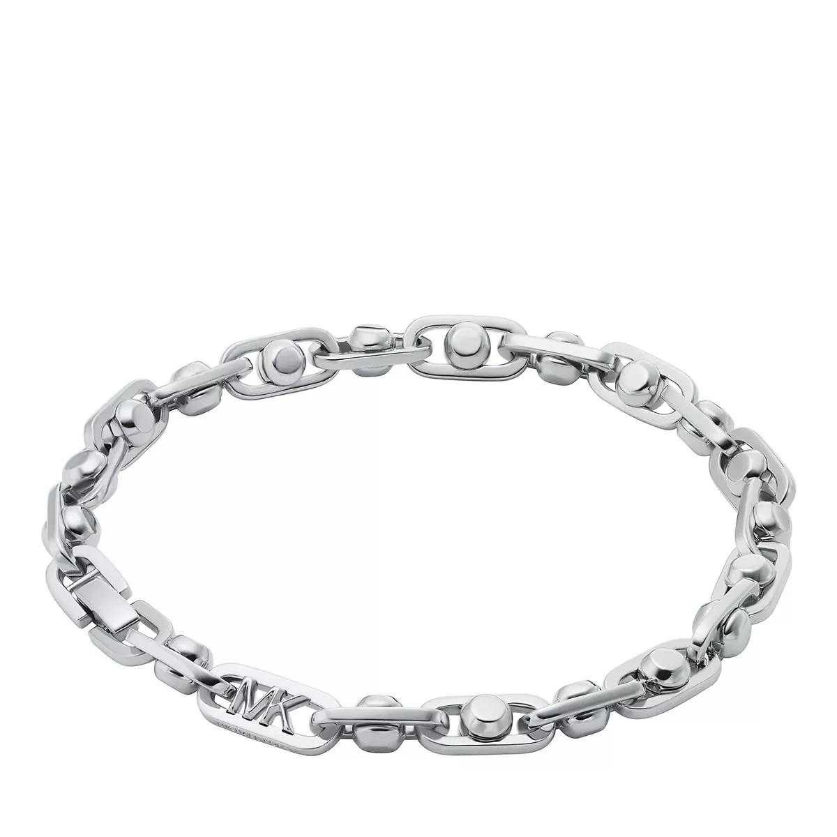 Michael kors silver bracelet on sale sale