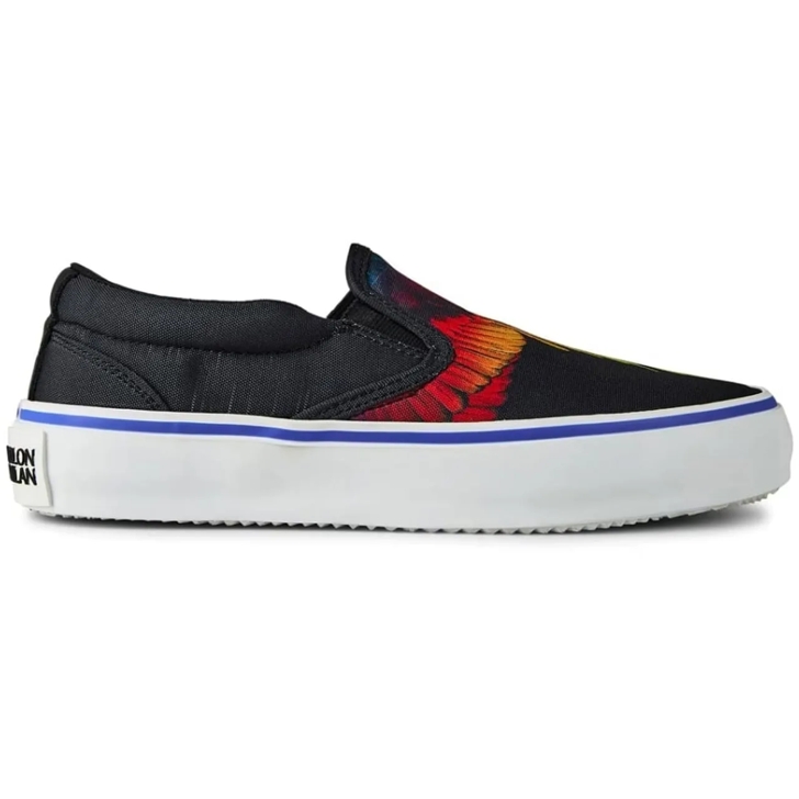 Marcelo BurlonマルセロバーロンIcon Wings Slip-Onスニーカー MARCELO BURLON | Icon Wings Slip On Trousers | Men | Black