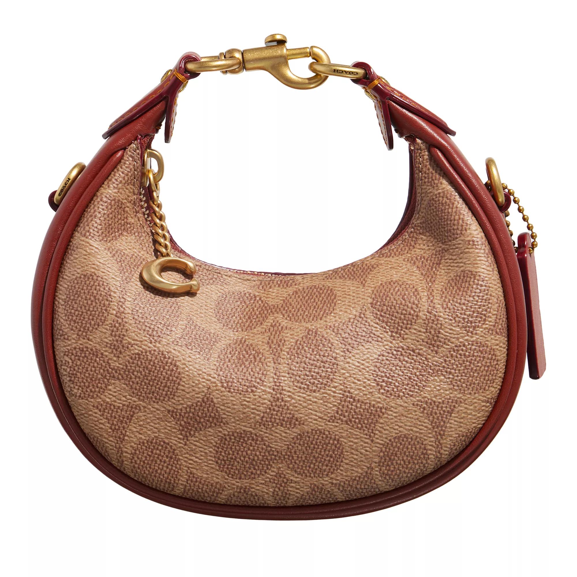 Coach Coated Canvas Signature Jonie Bag Tan Rust | Minitasche