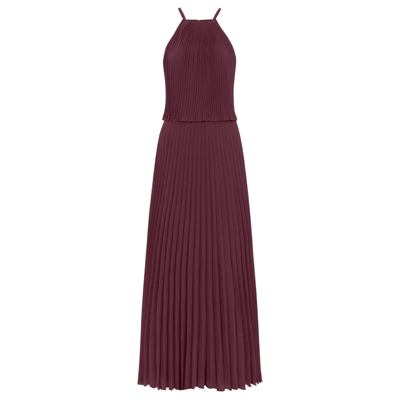 Apart Abendkleid Chiffonkleid rot