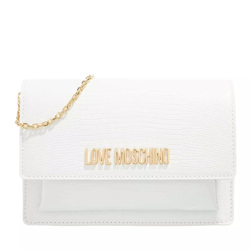 Love Moschino Smart Daily Bag Bianco Cross body-väskor