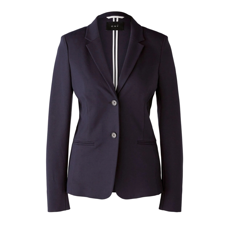 Oui Blazer Blazer CLOYEE dunkel-blau