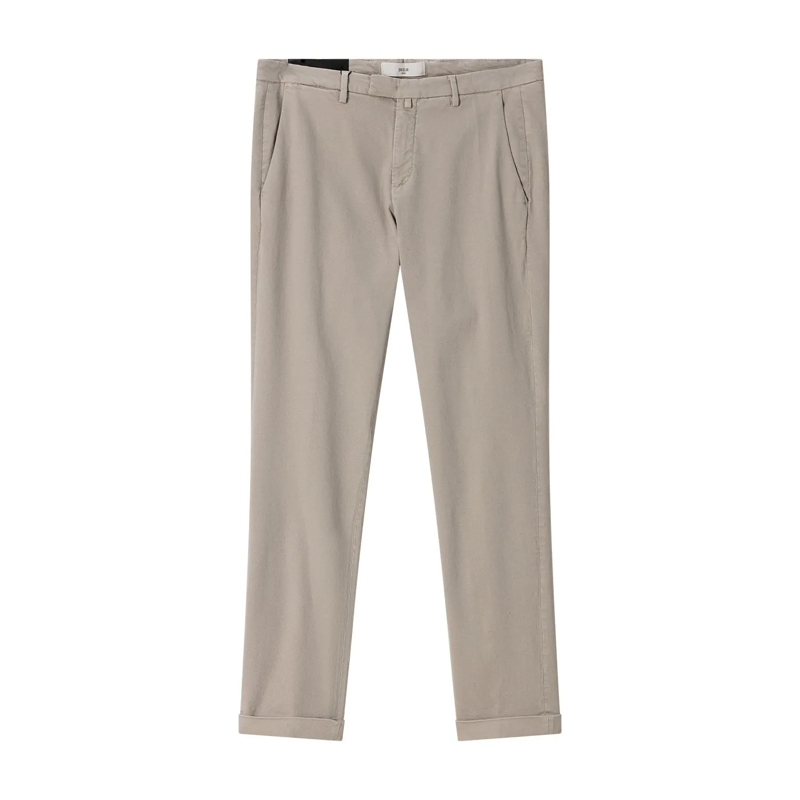 Briglia Pantalon Stoffhose aus Baumwoll-Mix beige