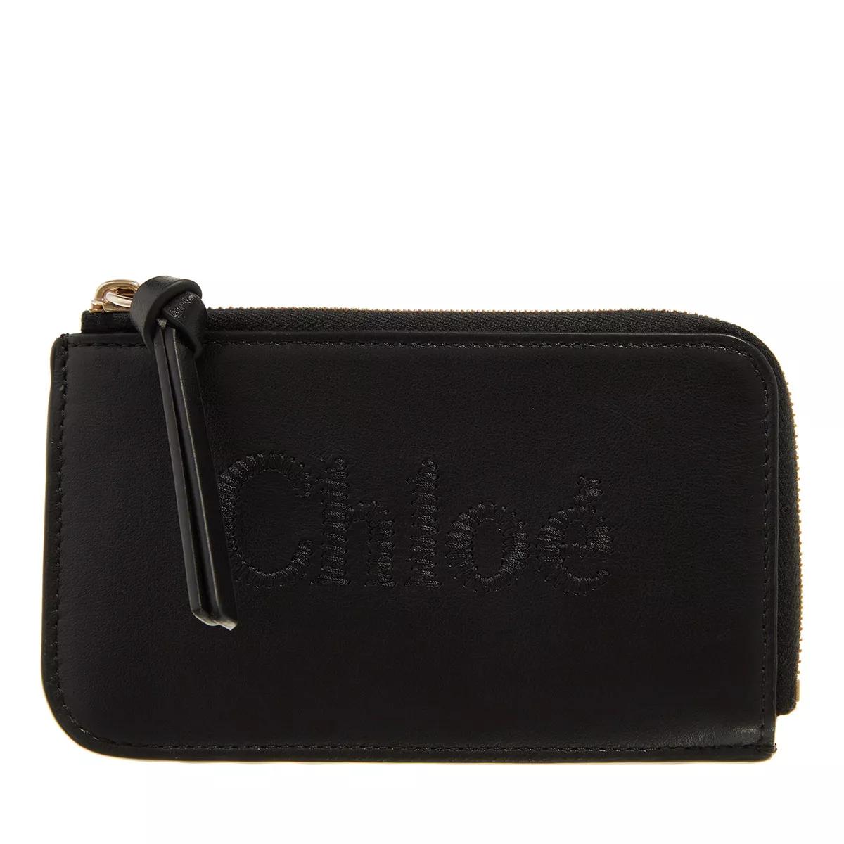 Chloé Portemonnaie - Sense Cardholder - Gr. unisize - in Schwarz - für Damen