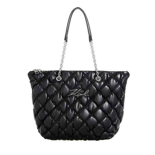 Karl Lagerfeld Shopping Bag K/Signature Kuilt Tote Black